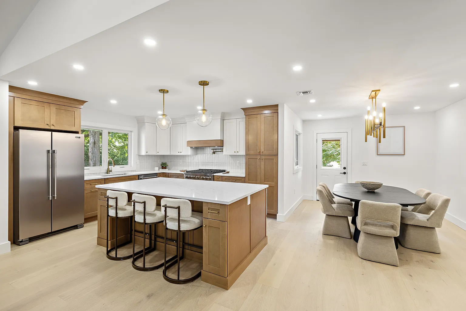 Transitional Kitchen Remodel in Closter, NJ by New Home Kitchen & Bath project photo