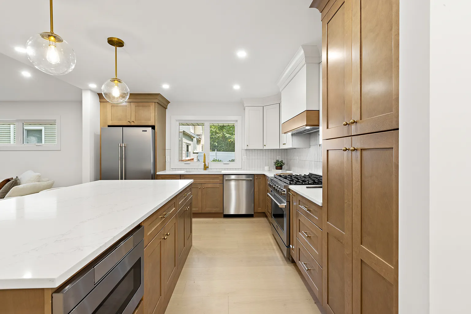 Transitional Kitchen Remodel in Closter, NJ by New Home Kitchen & Bath project photo 3
