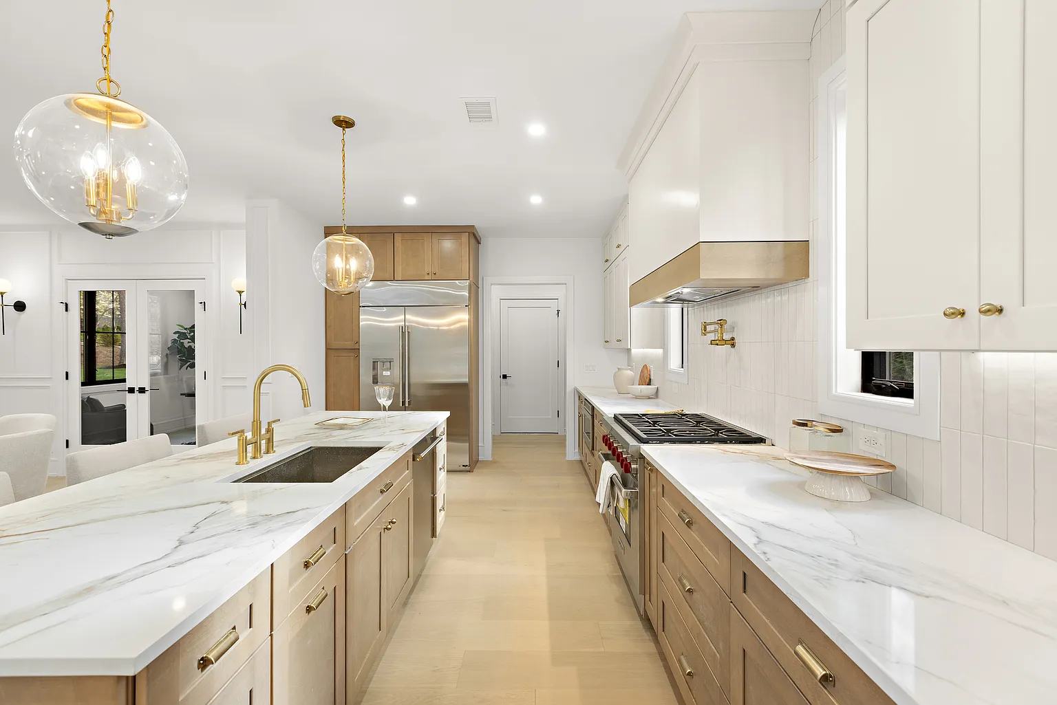 Transitional Kitchen Remodel in Haworth, NJ by New Home Kitchen & Bath project photo 2